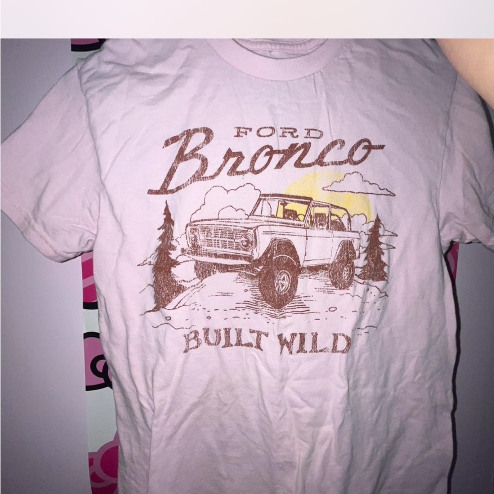 Ford Logo Pink T-Shirt